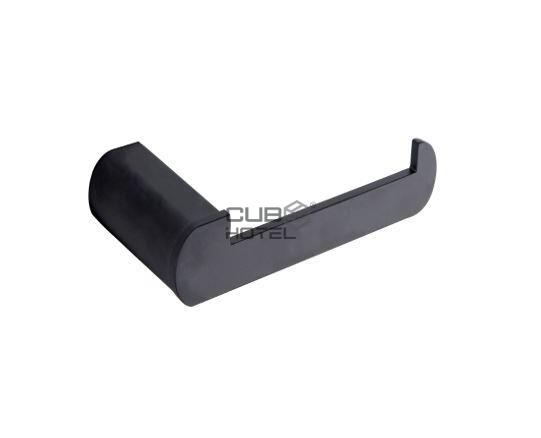 Porta rolos em Aluminio Preto Serie Capri